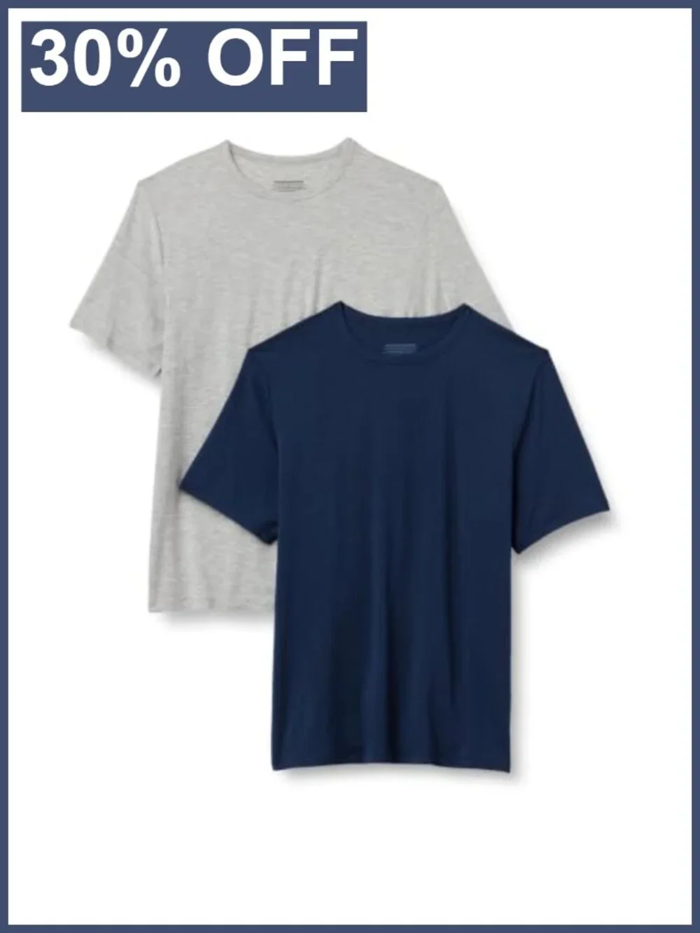 Men's Super Soft Lightweight Modal Short-Sleeve Undershirt 2-Pack